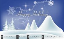 Download Happy Holidays New Year Vector Creative Alys SVG Cut Files