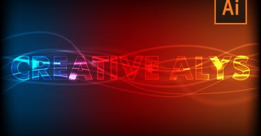 glow-light-vector-text-effect