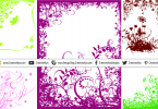 floral-frames-design-elements