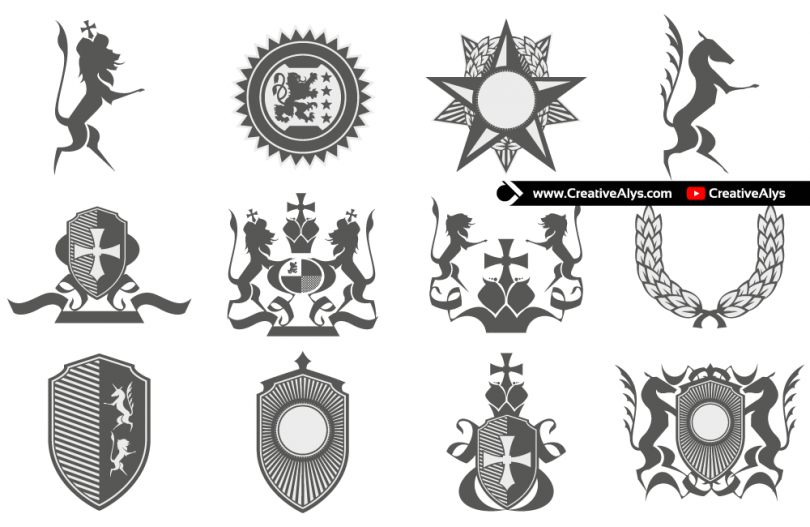 Heraldry-for-logo-designs