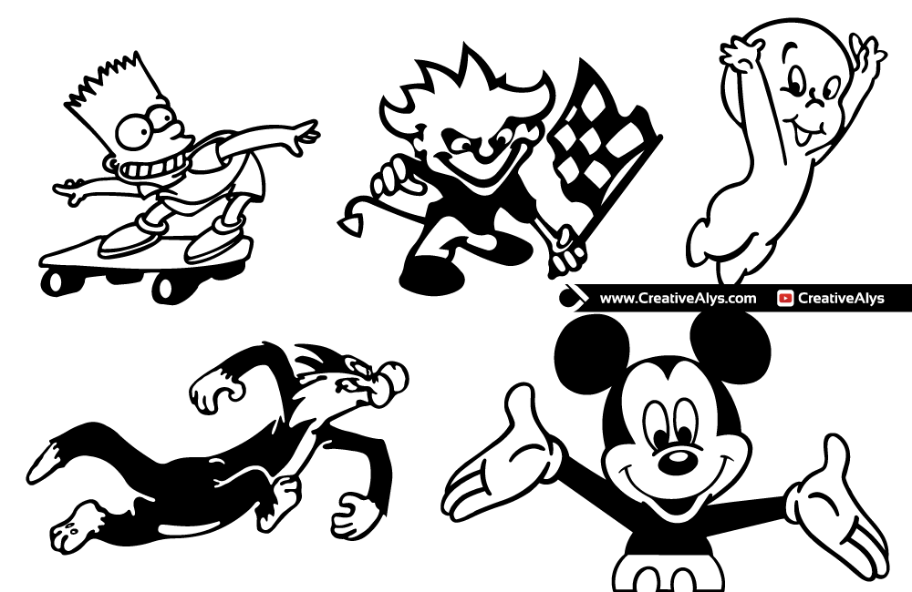 Cartoon Characters & Mascots – Creative Alys
