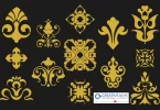 Elegant Floral Vector Designs – Perfect for Logos, Websites & Graphic Projects | Free Download