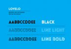 Lavelo Creative Font