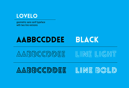 Lavelo Creative Font