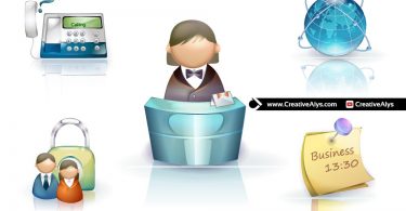 Beautiful-3D-Business-Icons