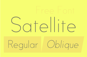 Satellite Free Font