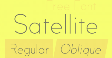 satellite-free-font