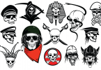 skull-vector-pack