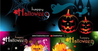 Halloween-Vector-Banners