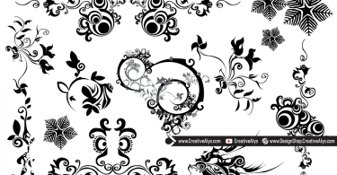 Beautiful-Vector-Swirls-Florals