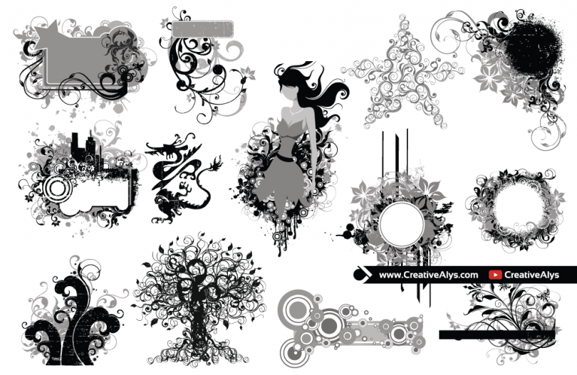 Grunge-Vector-Designs