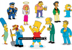 Simpsons Vector Characters