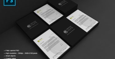 Letterhead-PSD-Mockup