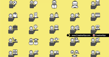 Flat Person Icons