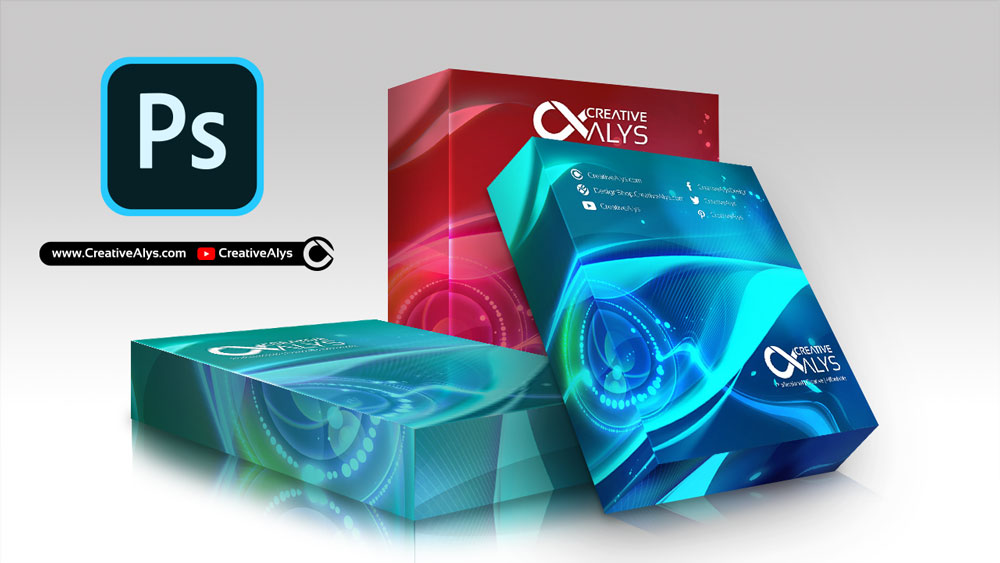Download 3D Software Box Mockup - Creative Alys