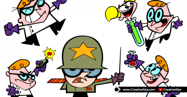 Dexters-Laboratory-Vector-Illustrations