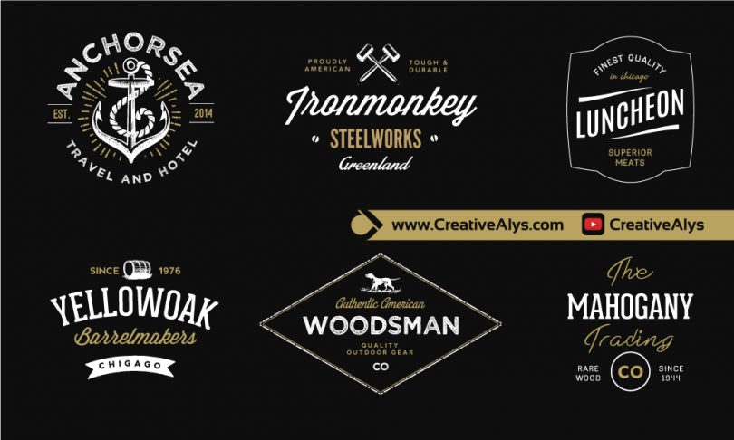 vintage-logo-design-templates