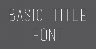 basic-title-font