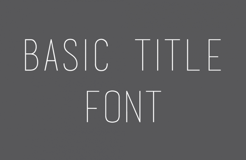 basic-title-font