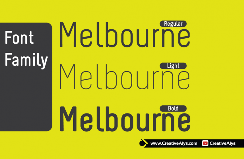 melbourne-font-family