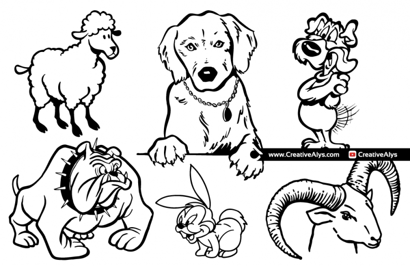 Animal-Mascots-for-Logo-Design