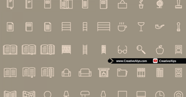 50-Free-Icons-Home-Library