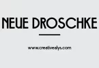Neue-Droschke-Font-img