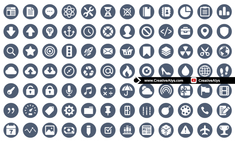 Stylish-Circle-Icons