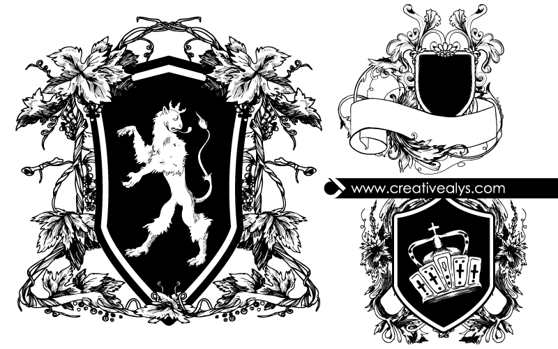 Heraldic-Vector-Shields