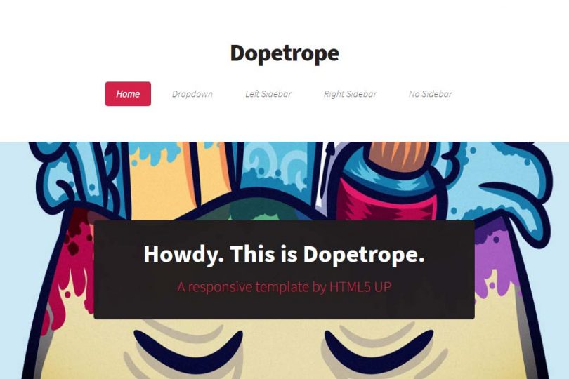 dopetrope-html5-responsive-template