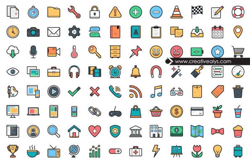 Modern-UI-Colorful-Icons