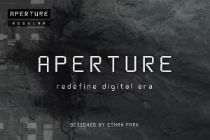 APERTURE Digital Typeface