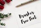 brusher-free-font