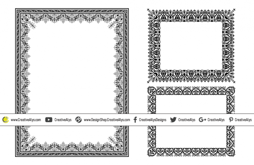 Ornamental-Vector-Frames