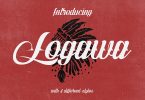 logawa-script-font