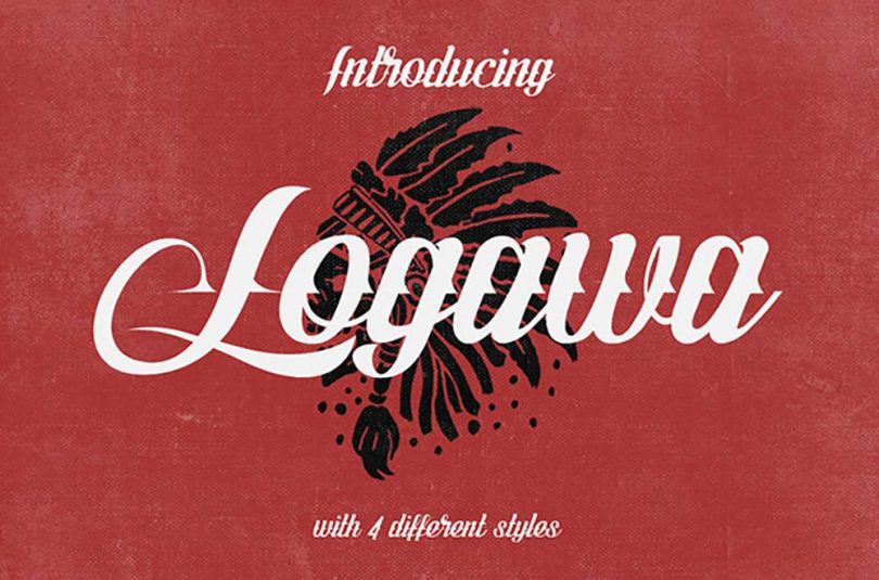 logawa-script-font