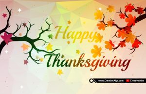 Happy Thanksgiving