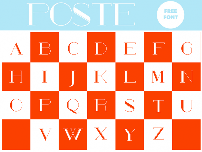 Poste-Free-Font