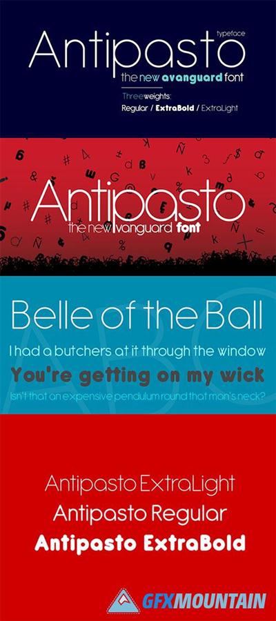 antipasto font