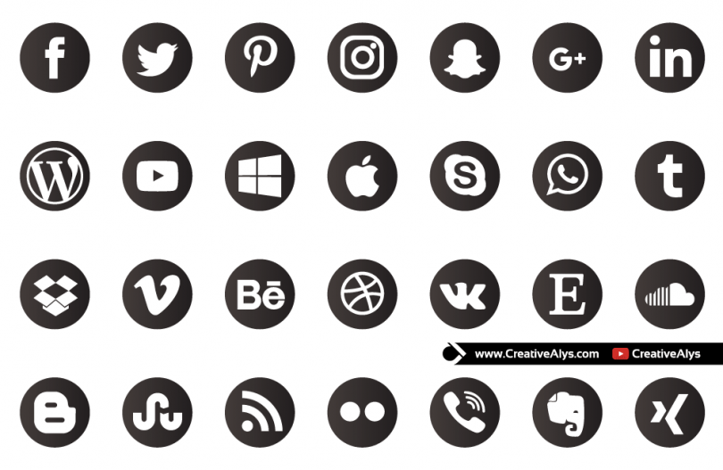 gradient-social-media-icons-dark
