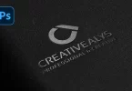 Embossed Logo Mockup