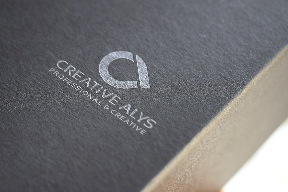 Download Embossed Logo Mockup Creative Alys PSD Mockup Templates