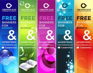 Vertical Banners for Advertising