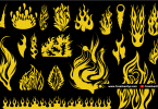 Vector-Flames-Collection