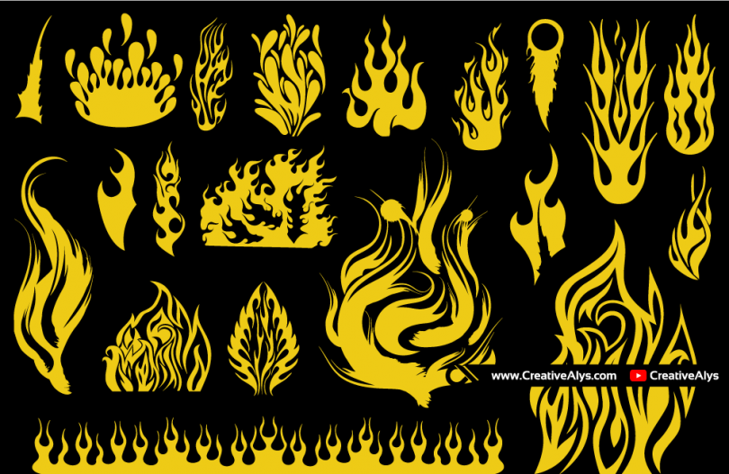 Vector-Flames-Collection