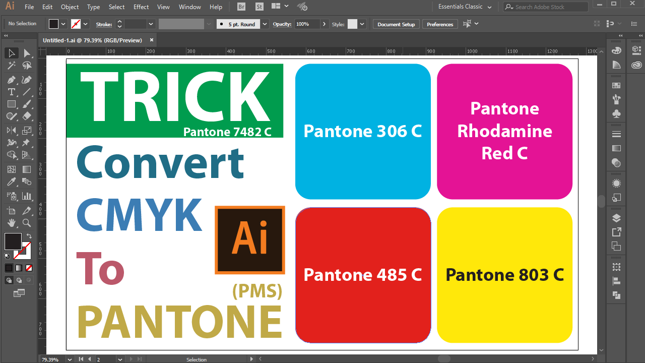 Cmyk To Pantone Color Conversion Chart