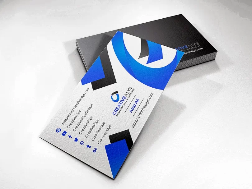 free business card mockup