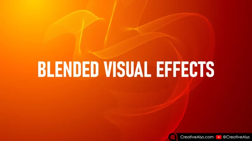 free blended visual effects abstract vector backgrounds