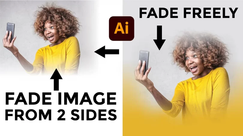 fade images from 2 sides and free fade Illustrator tutorial