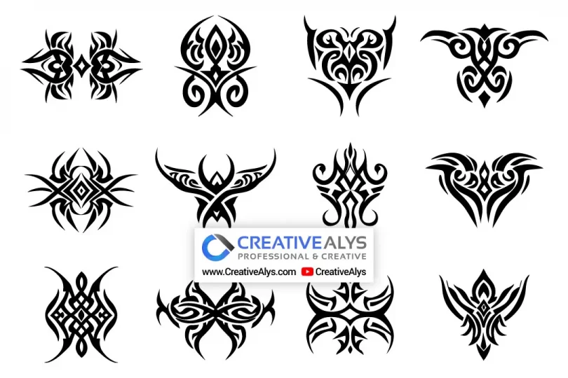12 free tribal tattoo designs